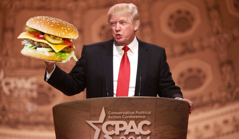Trump Burger #FicheraVersion, alla Casa Bianca a tutto Food Rock